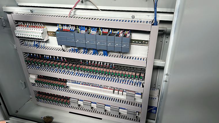 Panel with I/O and interface relays